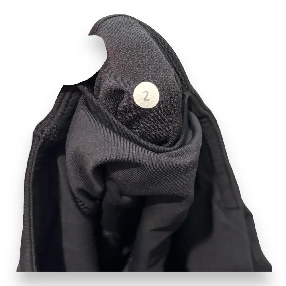 Lululemon leggings Full Length Black‎ size 2 Womens Yoga Pants